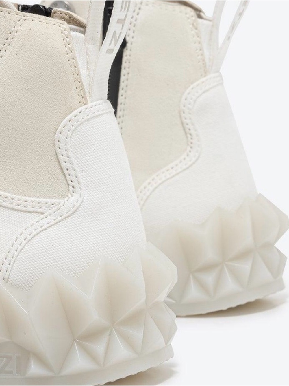 OETZI Zero ICE Chunky Sneakers White EU45 Futuristic Platform Trainer NWT Box - Picture 5 of 8